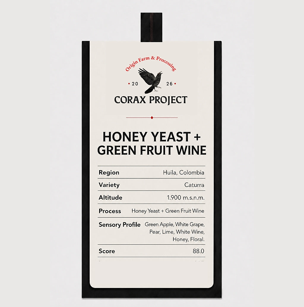 Honey  yeast + Green fruit wine