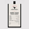 Honey yeast Peach sweet