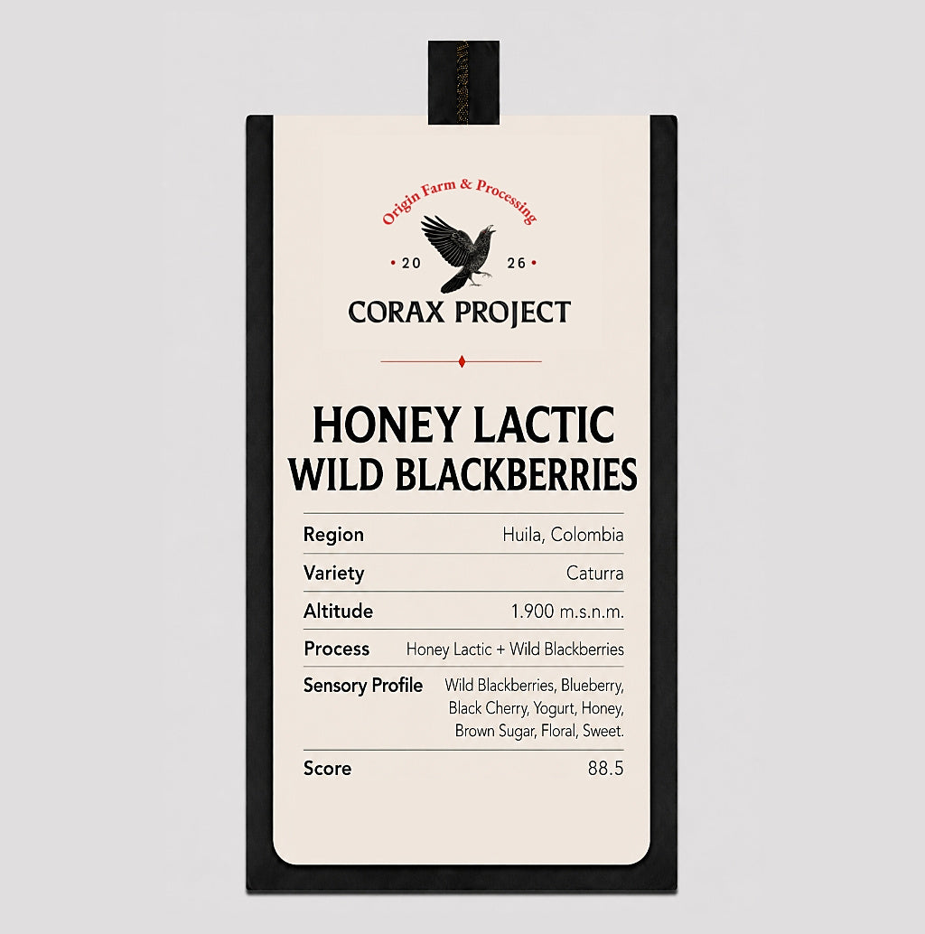 Honey lactic wild blackberries