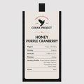 Honey purple cranberry
