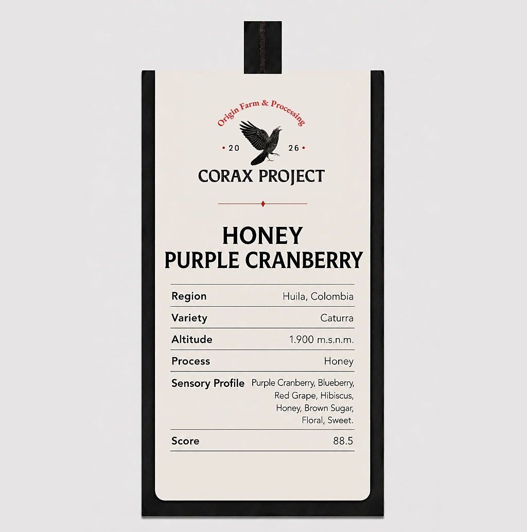 Honey purple cranberry