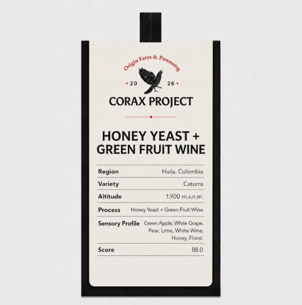 Honey  yeast + Green fruit wine