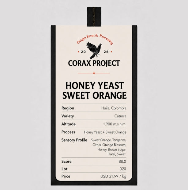 Honey yeast sweet orange